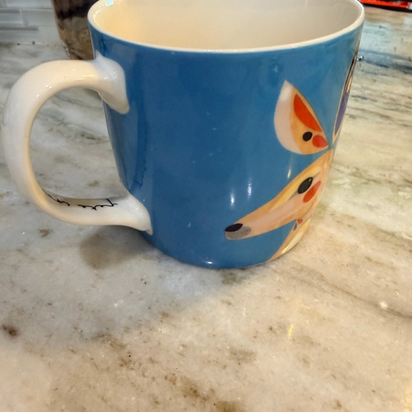 MAXWELL & WiLILLIAMS 12oz Australia Kangaroo Blue Porcelain Mug by PETE CROMER - Picture 3 of 7